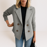 Marta™ | Elegantne mantel pehme varrukatega
