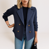 Marta™ | Elegantne mantel pehme varrukatega
