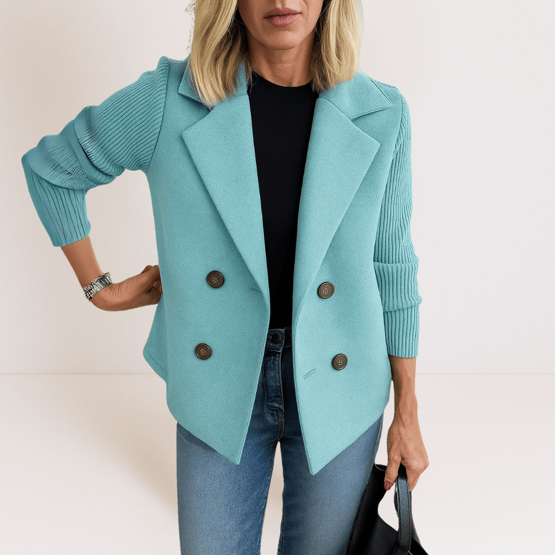 Marta™ | Elegantne mantel pehme varrukatega