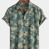 Puuvillane Hawaii Särk Lühikeste Varrukatega