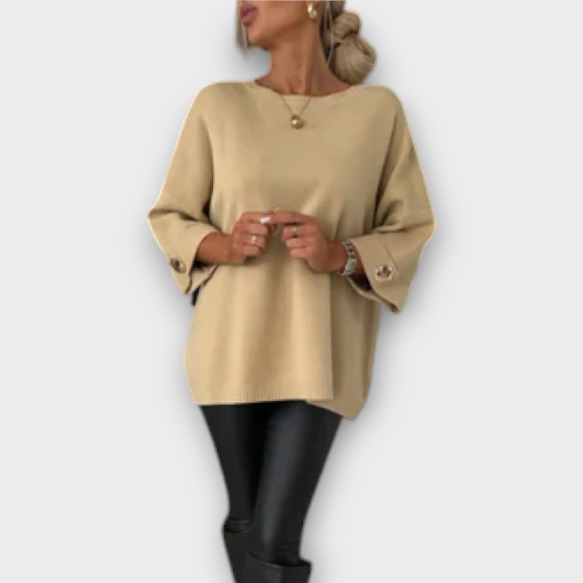 Isabella | Elegantne kootud pluus