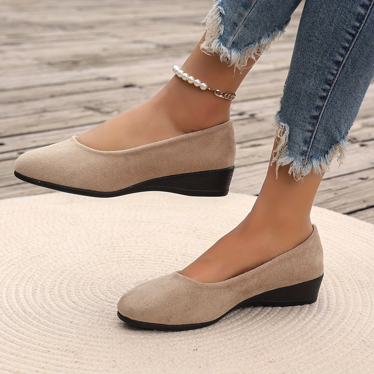 Éliane™ – Mugavad ballerinad platvormkõrgendusega