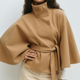 Lusana | Elegantne mantel vööga