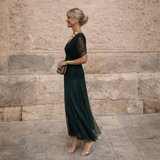 Eliza | Elegantne roheline kleit