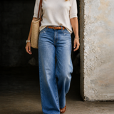 Madie | Vintage Kõrge Vöökohtadega Jeans