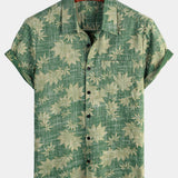 Puuvillane Hawaii Särk Lühikeste Varrukatega