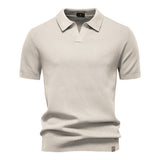 Elegance Polo | Poloshirt avatud krae ja kerge struktuuriga