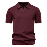 Elegance Polo | Poloshirt avatud krae ja kerge struktuuriga
