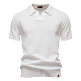 Elegance Polo | Poloshirt avatud krae ja kerge struktuuriga