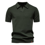 Elegance Polo | Poloshirt avatud krae ja kerge struktuuriga