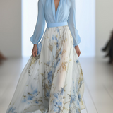 Evi | Lilled Elegants Kleid