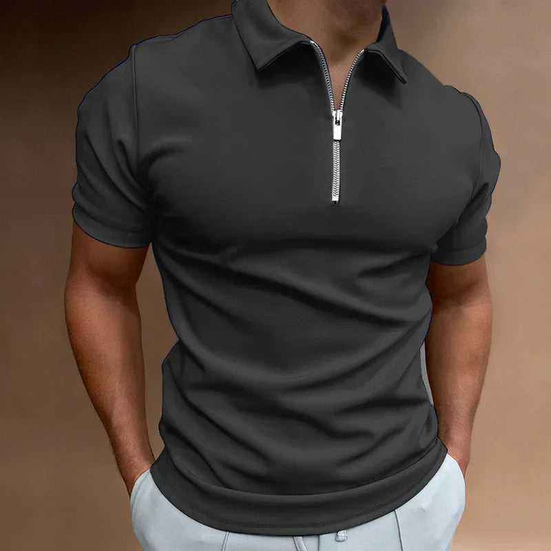 Laluna® | Klassikaline Rits Polo Särk 2+1 Tasuta