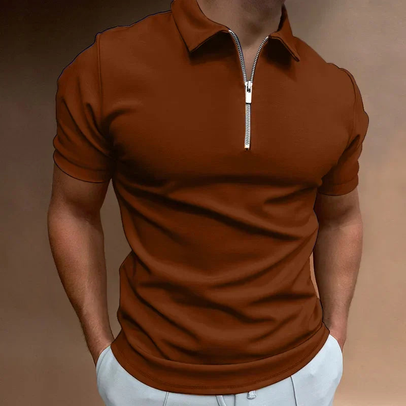 Laluna® | Klassikaline Rits Polo Särk 2+1 Tasuta