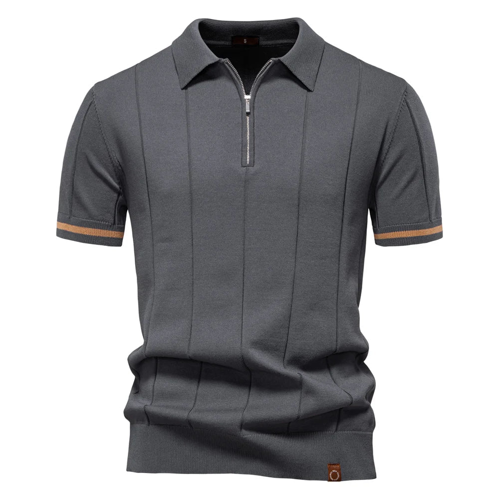 Laluna® | Suvine Polo Zipperiga