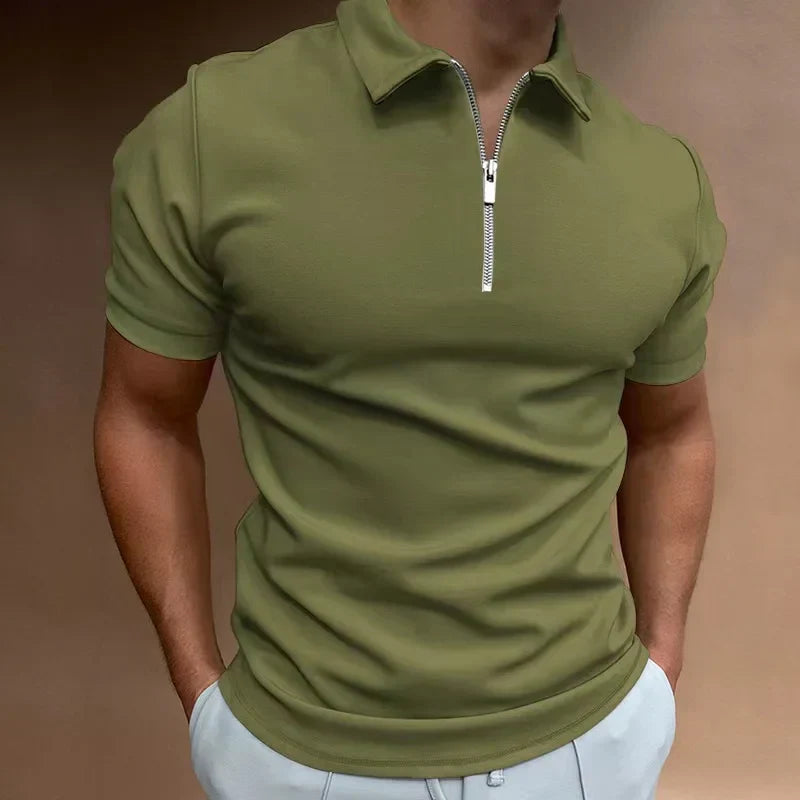 Laluna® | Klassikaline Rits Polo Särk 2+1 Tasuta