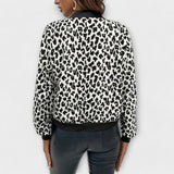 Raquel | Elegants leopardimustriga mantel