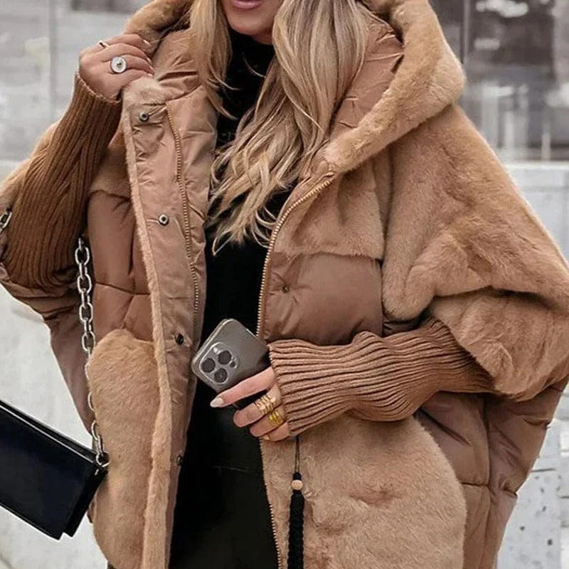 Dominika | Paks jakk kapuutsiga