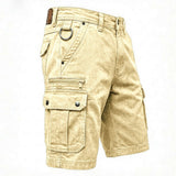 Pieter | Funktsionaalsed Denim Cargo Lühikesed Püksid