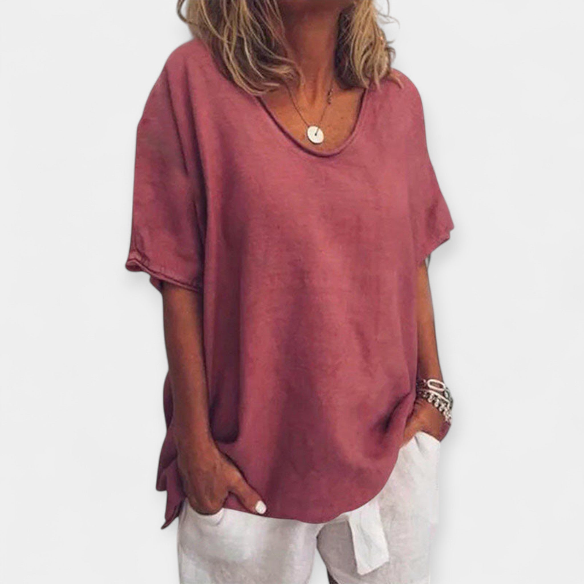 Atelier | Suvine pluss V-kaelus